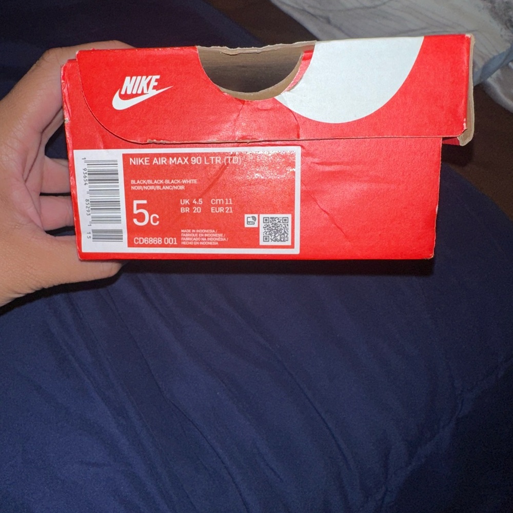 Nike Red Shoe Box with White Logo